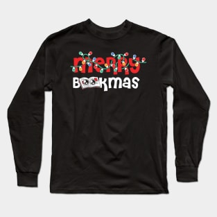 Merry bookmas Long Sleeve T-Shirt